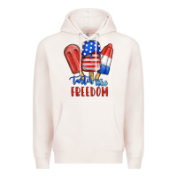 Pale Pink tastes like freedom Premium Hoodie - JahusDesignShop