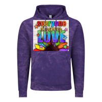 Cloud Purple Everyone Deserves Love Pride LGBTQ+ Tumbler Vintage Hoodie - BundleAndBundleShop