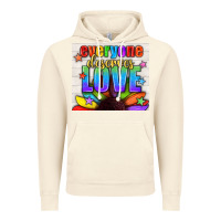 Vintage Artic Everyone Deserves Love Pride LGBTQ+ Tumbler Vintage Hoodie - BundleAndBundleShop