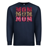 Navy Mom mom mom Mother's Day Premium Sweatshirt - FaDigitalArtStudio