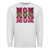 Oatmeal Heather Mom mom mom Mother's Day Premium Sweatshirt - FaDigitalArtStudio