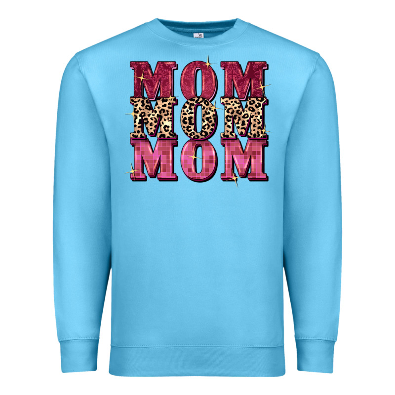 Mom Mom Mom Mother's Day Premium Sweatshirt by FaDigitalArtStudio | Teevron