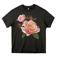 Asphalt State Of Grace Rose Heavy Core Tee - LillyAllenDesigns