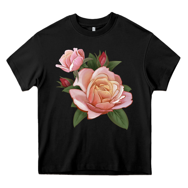 State Of Grace Rose Heavy Core Tee by LillyAllenDesigns | Teevron