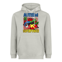 Moon Dust Autism is my superpower Autism Awareness Day Heavyweight Hoodie - FaDigitalArtStudio