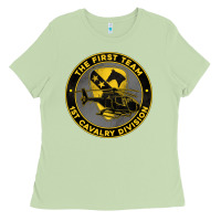 Matcha the first team 1st cavalry division Ladies Tee - Jasminsmagicworld