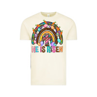 Vintage Arctic He Is Risen Rainbow Vintage Tee - BundleAndBundleShop