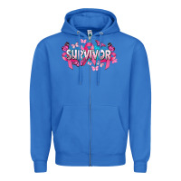 True Royal Cancer survivor Cancer Awareness Zipper Hoodie - HowdyJamesFarm