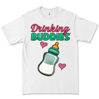White Drinking Buddies Premium Tee - Jasminsmagicworld