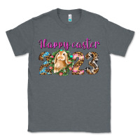 Charcoal Heather Happy Easter 2023 Classic Tee - BundleAndBundleShop