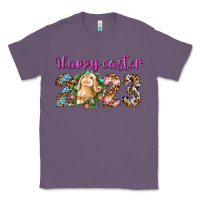 Lavender Happy Easter 2023 Classic Tee - BundleAndBundleShop
