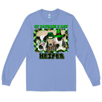 Colony Blue St Patricks Day Heifer Long Sleeve Tee - Bettercallsaul