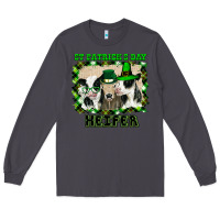 Smoke St Patricks Day Heifer Long Sleeve Tee - Bettercallsaul