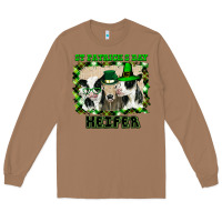 Toasted Coconut St Patricks Day Heifer Long Sleeve Tee - Bettercallsaul