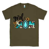 Army Green girl mom Classic Tee - JahusDesignShop