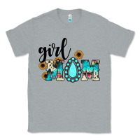 Heather Grey girl mom Classic Tee - JahusDesignShop