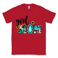 Red girl mom Classic Tee - JahusDesignShop