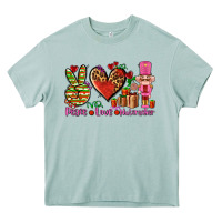 Arona peace love nutcraker Heavy Core Tee - AdoDesignShop
