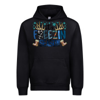 Black freezin season Urban Hoodie - SublimationCraftShop