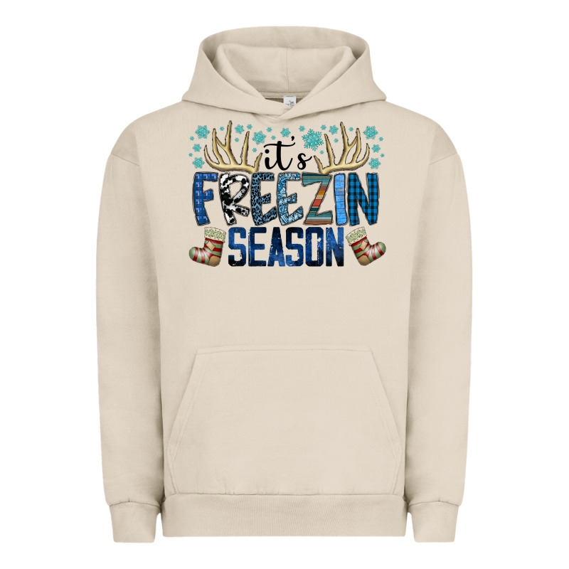 Freezin Season Urban Hoodie by SublimationCraftShop | Teevron