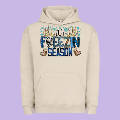 Freezin Season Urban Hoodie Designed By Sublimationcraftshop