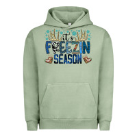 Pigment Oil Green freezin season Urban Hoodie - SublimationCraftShop