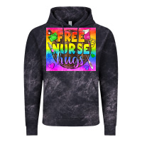 Cloud Black Free Nurse Hugs LGBTQ+ Tumbler Vintage Hoodie - BundleAndBundleShop