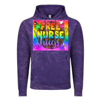 Cloud Purple Free Nurse Hugs LGBTQ+ Tumbler Vintage Hoodie - BundleAndBundleShop