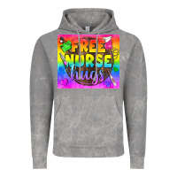 Cloud Rock Free Nurse Hugs LGBTQ+ Tumbler Vintage Hoodie - BundleAndBundleShop
