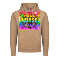 Vintage Coffee Free Nurse Hugs LGBTQ+ Tumbler Vintage Hoodie - BundleAndBundleShop