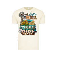 Vintage Arctic Just A Small Town Girl Windmill Vintage Tee - BundleAndBundleShop