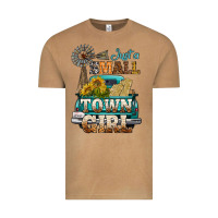 Just A Small Town Girl Windmill Vintage Tee | Teevron
