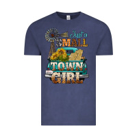 Vintage Denim Just A Small Town Girl Windmill Vintage Tee - BundleAndBundleShop