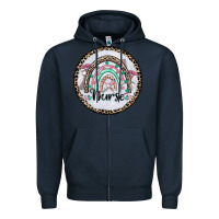 Navy nurse coaster Zipper Hoodie - CowGirlArtShop