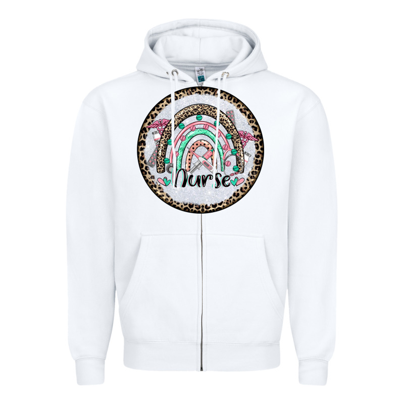 Nurse Coaster Zipper Hoodie by CowGirlArtShop | Teevron
