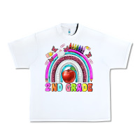 White 2 nd grade Urban Heavy Tee - BundleAndBundleShop