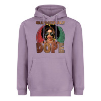 Lavender Unapologetically dope Heavyweight Hoodie - FaDigitalArtStudio