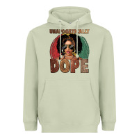 Matcha Unapologetically dope Heavyweight Hoodie - FaDigitalArtStudio