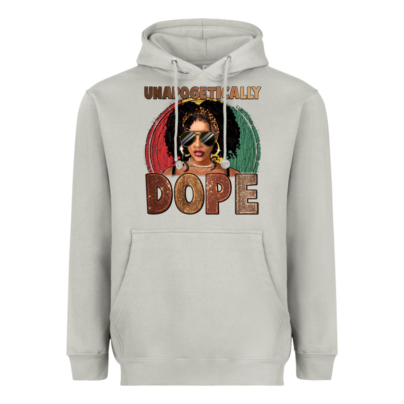 Unapologetically Dope Heavyweight Hoodie by FaDigitalArtStudio | Teevron