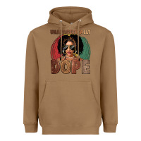 Toasted Coconut Unapologetically dope Heavyweight Hoodie - FaDigitalArtStudio