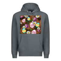 Rock Easter rabbit eggs Premium Hoodie - OliviaCreatesArt