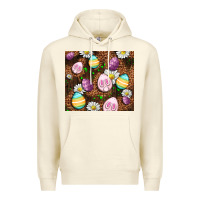 Sandshell Easter rabbit eggs Premium Hoodie - OliviaCreatesArt