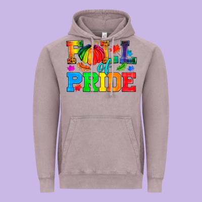 Fall Of Pride Vintage Hoodie Designed By Bundleandbundleshop