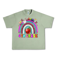 Oil Green 4 th  grade Urban Heavy Tee - BundleAndBundleShop