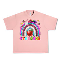 Salmon 4 th  grade Urban Heavy Tee - BundleAndBundleShop