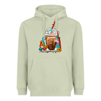 Matcha Dentist Frappe Coffee Heavyweight Hoodie - FaDigitalArtStudio