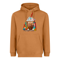 Meerkat Dentist Frappe Coffee Heavyweight Hoodie - FaDigitalArtStudio