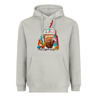 Moon Dust Dentist Frappe Coffee Heavyweight Hoodie - FaDigitalArtStudio