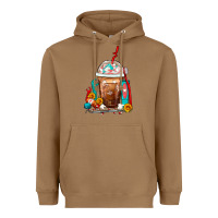 Toasted Coconut Dentist Frappe Coffee Heavyweight Hoodie - FaDigitalArtStudio