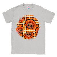 Moon Dust Thanksgiving Turkey With Tartan Patch Classic Tee - BundleAndBundleShop